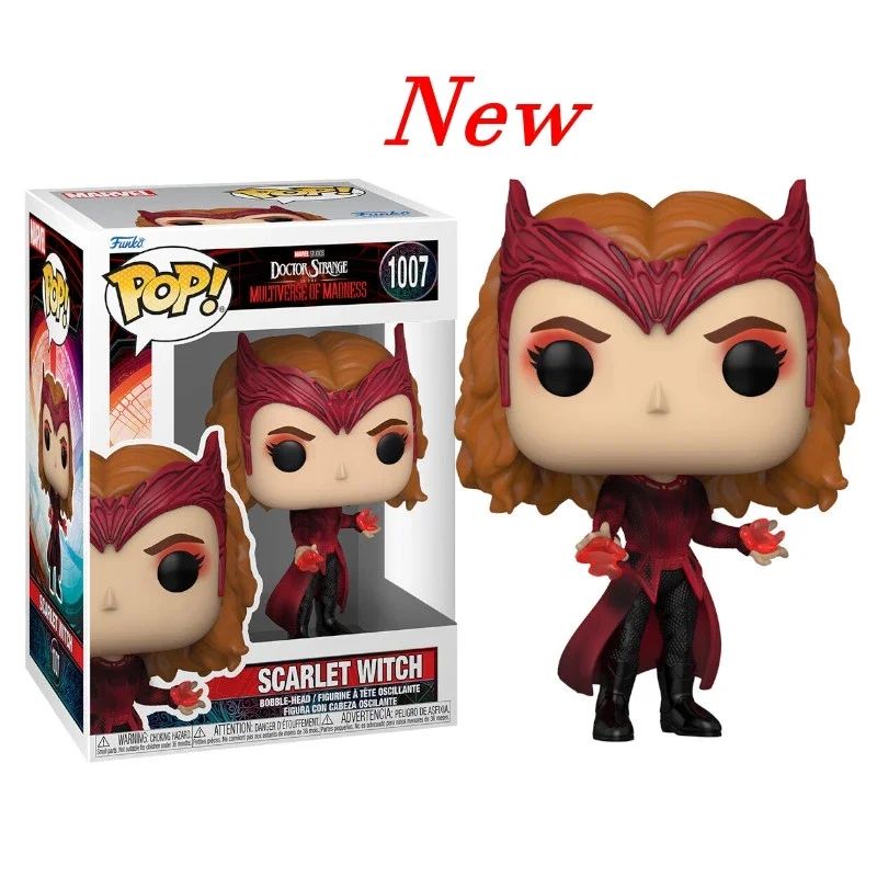 Funko Pop-Doctor Strange Action Figure, Multiverse of Madness, Feiticeira Escarl