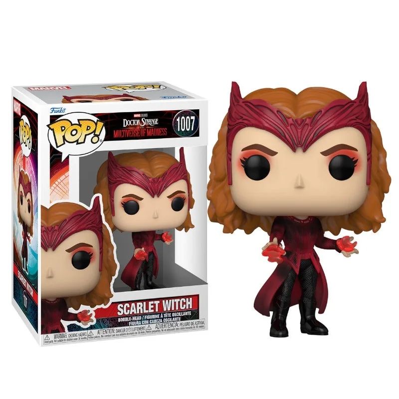 Funko Pop-Doctor Strange Action Figure, Multiverse of Madness, Feiticeira Escarl